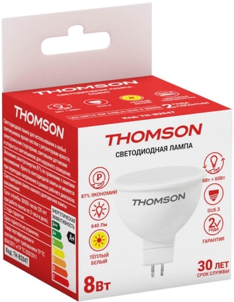 Светодиодная лампочка Thomson Mr16 TH-B2047
