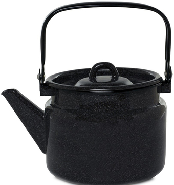 Чайник без свистка Лысьвенские эмали Рябчик коричневый С-2710/РкЭ