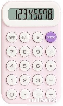 Калькулятор Deli EM10 (фиолетовый)