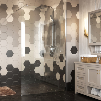 Душевая стенка Wasserkraft Rossel 28W39