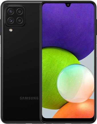 Смартфон Samsung Galaxy A22 SM-A225F/DSN 4GB/128GB (черный)