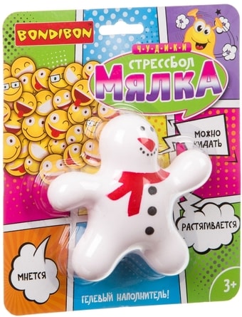 Сквиш Bondibon Снеговик ВВ3578