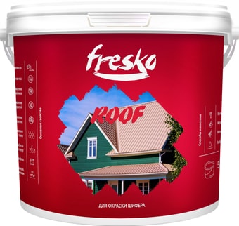 Краска Fresko Roof 5 л (красный/коричневый)