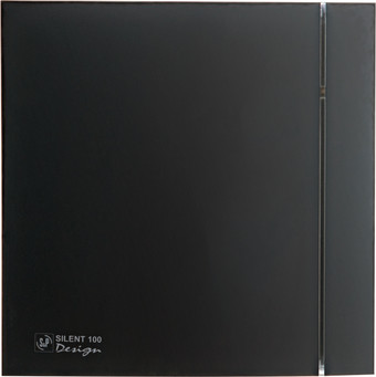 Осевой вентилятор Soler&Palau Silent-100 CRZ Matt Black Design 5210401500-011000
