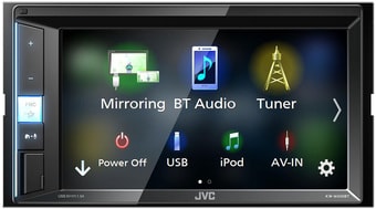 USB-магнитола JVC KW-M450BT