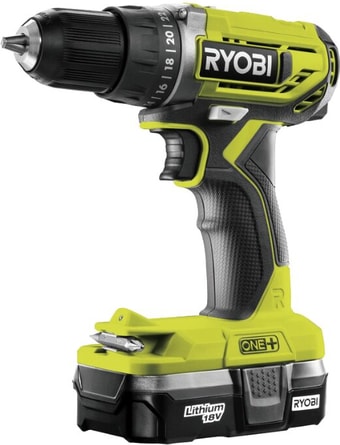 Дрель-шуруповерт Ryobi R18DD2-213S 5133004374 (с 2-мя АКБ)