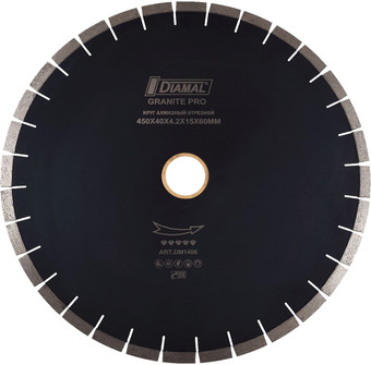 Отрезной диск алмазный Diamal DM1508