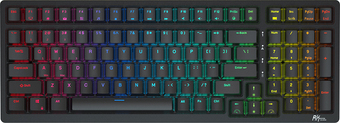 Клавиатура Royal Kludge RK98 RGB (черный, RK Red)