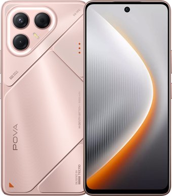 Телефон Tecno Pova 7 5G 8GB/128GB (розовая звездная пыль)