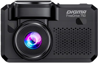 Видеорегистратор-радар детектор-GPS информатор (3в1) Digma Freedrive 750 GPS