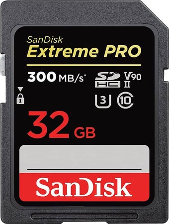 Карта памяти SanDisk Extreme PRO SDHC SDSDXDK-032G-GN4IN 32GB