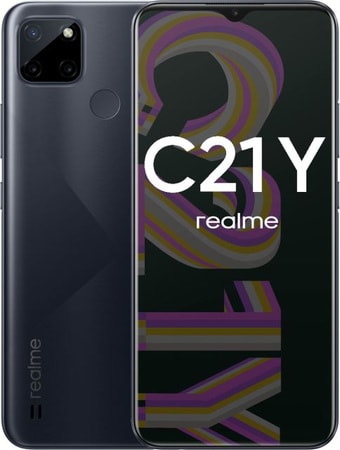 Смартфон Realme C21Y RMX3263 4GB/64GB азиатская версия (черный)
