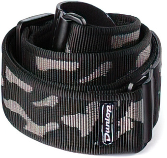 Ремень для гитары Dunlop Manufacturing D38-11GY Strap Flambe-Grey