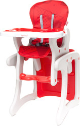Стульчик для кормления 4baby Fashion (красный)