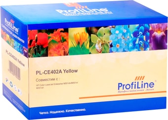 Картридж ProfiLine PL-CE402A-Y (аналог HP CE402A)