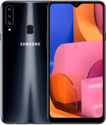 Смартфон Samsung Galaxy A20s 3GB/32GB (черный)