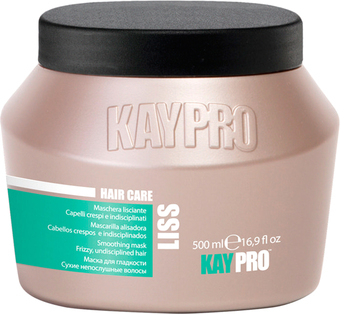 Маска KayPro Hair Care Liss Mask для гладкости сухих и непослушных волос 500 мл