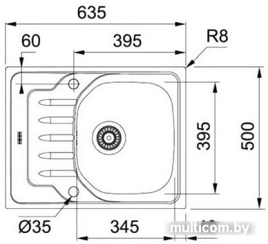 Кухонная мойка Franke OLL 611-63