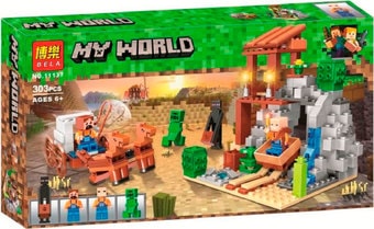 Конструктор Bela My World 11137 Приключения в пустыне