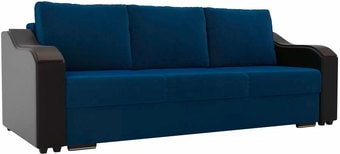 Диван Лига диванов Монако 102030 (синий/черный)