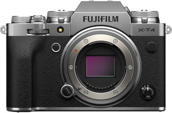 Беззеркальный фотоаппарат Fujifilm X-T4 Body (серебристый)