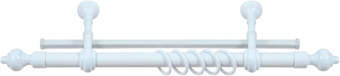 Карниз для штор Legrand Кантри + У-шина 48065559 (2.6 м, белый)