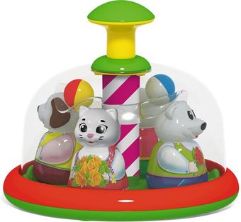 Развивающая игрушка Stellar Юла-карусель Аттракцион 01398