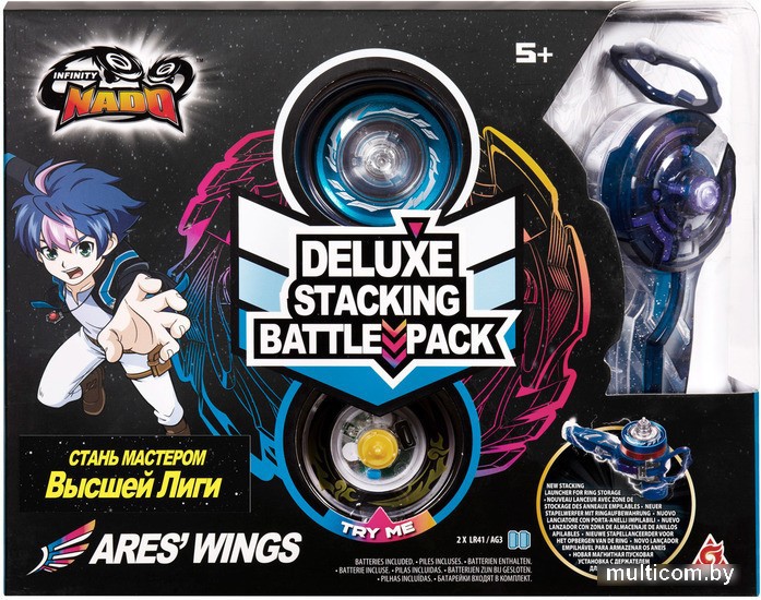 Волчок Infinity Nado Стакинг Делюкс Ares Wings 38778