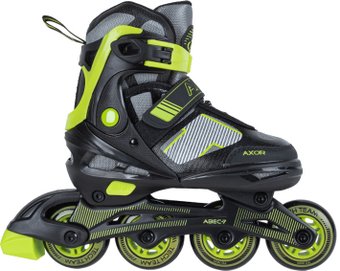 Роликовые коньки Tech Team Axor (р-р 30-33, зеленый)
