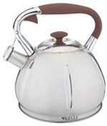Чайник со свистком KELLI KL-4317 (коричневый)