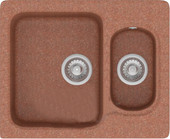 Кухонная мойка Polygran F-09 (терракот)