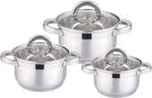 Набор кастрюль Rainstahl 1646-06RS\CW