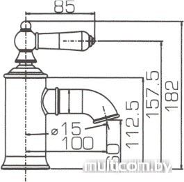 Смеситель Bravat Art F175109C