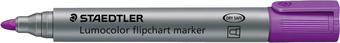 Маркер Staedtler Lumocolor flipchart marker 356-6 (1 шт, фиолетовый)