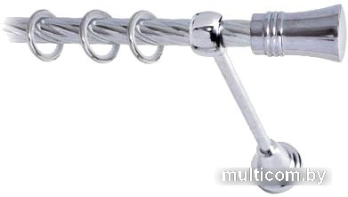 Lm Decor Гиро (хром, витая, 3.6м 16мм, 1 ряд)