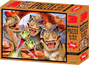 Мозаика/пазл Prime 3D Стерео пазл. Дино селфи