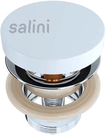 Донный клапан Salini D 504 16222WG (S-Sense, глянцевый)