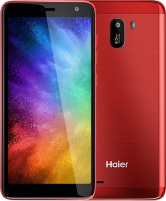 Смартфон Haier Alpha A4 Lite (красный)