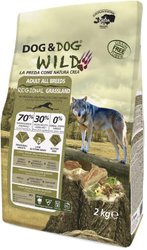 Сухой корм для собак Gheda Petfood Dog&Dog Wild Regional Grassland со свининой, ягненком и буйволом (2 кг)