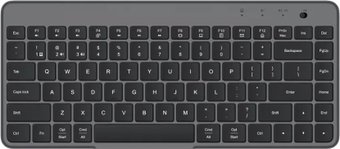 Клавиатура Xiaomi Dual Mode Wireless Keyboard XMBXJP01YM (серый/черный)