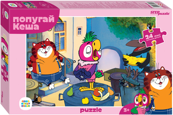 Мозаика/пазл Step Puzzle Maxi Попугай Кеша 700166 (24 эл)