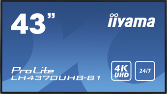 Информационная панель Iiyama ProLite LH4370UHB-B1