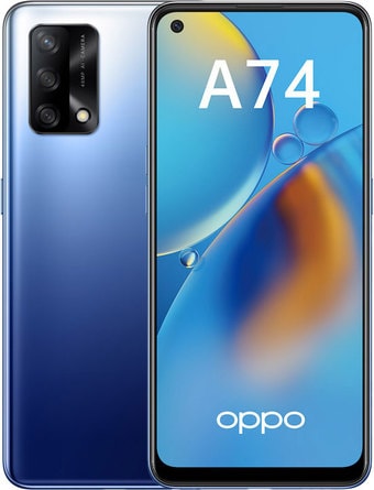 Смартфон Oppo A74 CPH2219 4GB/128GB (синий)