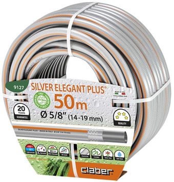 Шланг Claber Silver Elegant Plus 9127 (5/8&quot;, 50 м)