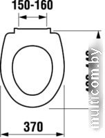 Сиденье для унитаза Jika Olymp 932843000001