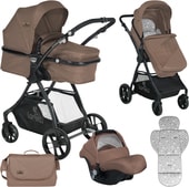 Универсальная коляска Lorelli Starlight 2018 (3 в 1, beige)