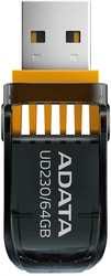 USB Flash A-Data UD230 64GB (черный)