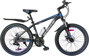 Велосипед Nasaland 4023M 24 р.15 2021 (черный/синий)