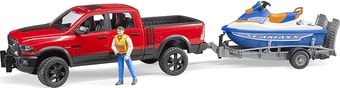 Bruder RAM 2500 Power Wagon including trailer 02503