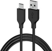 Кабель Genius ACC-A2CC-3A USB Type-A - USB Type-C (1.5 м, черный)